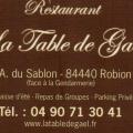 La table de gael